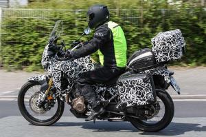 Шпионские снимки Honda Africa Twin 2016 года 