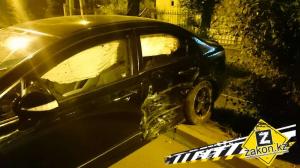 Неосмотрительность водителя Honda при развороте закончилась аварией в Алматы 