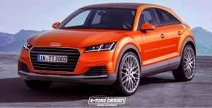 В Сети опубликовано рендерное изображение кроссовера Audi TTQ 2017