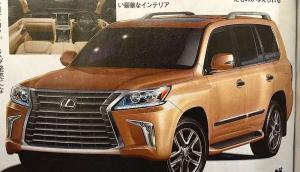 Рестайлинг Lexus LX570: первое фото
