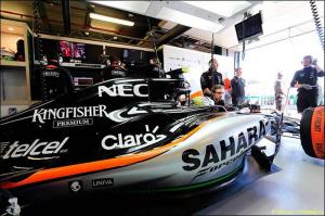 NEC - премиальный партнёр Force India