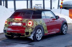 Шпионские снимки Mini Cooper JCW 2016 года 