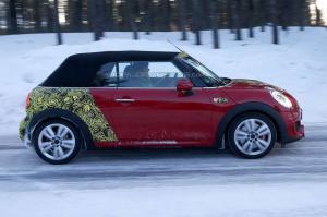 Шпионские снимки Mini Cooper JCW 2016 года 