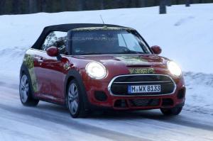 Шпионские снимки Mini Cooper JCW 2016 года 