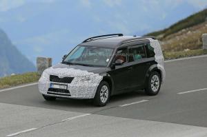 Шпионские снимки Skoda Snowman / Polar 2016 года 