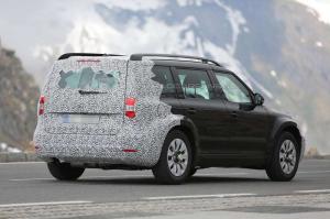 Шпионские снимки Skoda Snowman / Polar 2016 года 