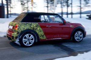 Шпионские снимки Mini Cooper JCW 2016 года 