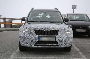 Шпионские снимки Skoda Snowman / Polar 2016 года 
