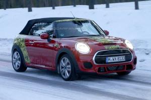 Шпионские снимки Mini Cooper JCW 2016 года 
