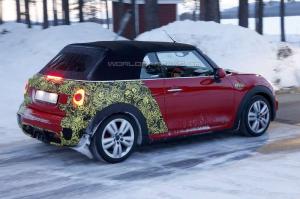 Шпионские снимки Mini Cooper JCW 2016 года 