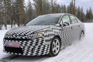 Шпионские снимки Citroen C4 Lounge 2016 года 