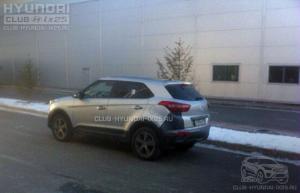 Шпионские снимки Hyundai ix25 2015 года 