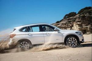 Первые снимки BMW X1 2016 года 