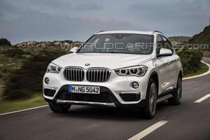 Первые снимки BMW X1 2016 года 