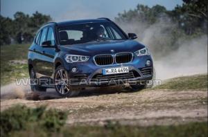 Первые снимки BMW X1 2016 года 