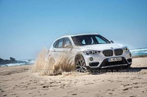 Первые снимки BMW X1 2016 года 