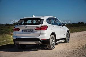 Первые снимки BMW X1 2016 года 