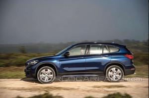 Первые снимки BMW X1 2016 года 