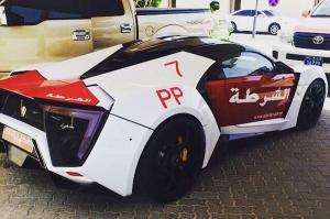 Lykan Hypersport на службе полиции ОАЭ 