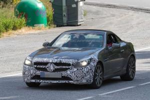 Mercedes SLC450 AMG Sport впервые замечен на тестах
