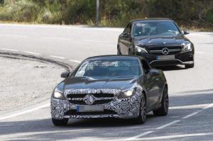 Шпионские снимки Mercedes-Benz SLC450 AMG Sport 2016 года 