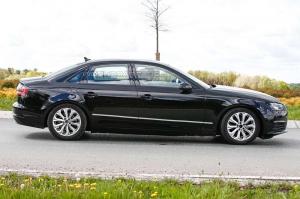 Шпионские снимки Audi A4 2016 года 