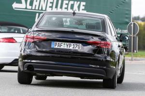 Шпионские снимки Audi A4 2016 года 