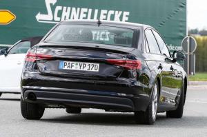Шпионские снимки Audi A4 2016 года 