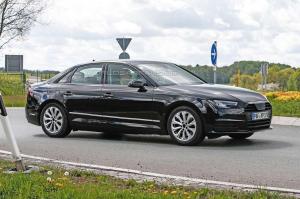Шпионские снимки Audi A4 2016 года 