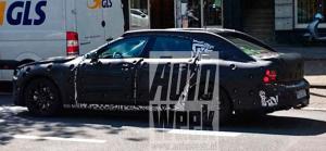 Седан Volvo S90 впервые замечен на тестах