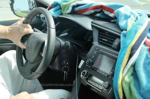 Шпионские снимки Honda Civic 2016 года 
