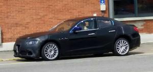 Седан Alfa Romeo Giulia замечен на тестах