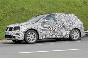 Шпионские снимки Volkswagen Tiguan 2016 года 