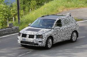 Шпионские снимки Volkswagen Tiguan 2016 года 