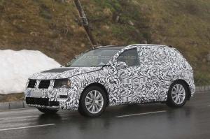 Шпионские снимки Volkswagen Tiguan 2016 года 
