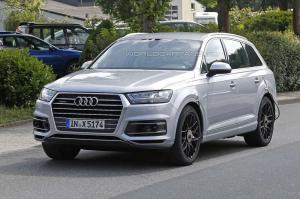 Шпионские снимки Audi SQ7 2016 года 