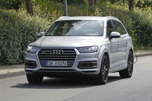 Шпионские снимки Audi SQ7 2016 года 
