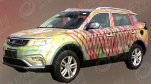 Новый кроссовер от Geely для Шанхая-2015