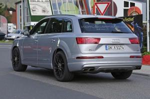 Шпионские снимки Audi SQ7 2016 года 