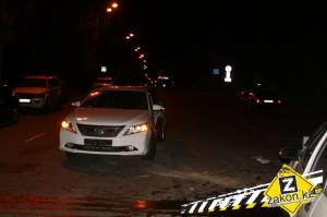 В Алматы водитель Daewoo протаранил Toyota водитель которой неожиданно решил развернуться 