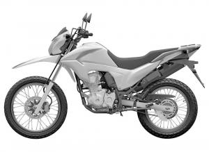 Патент мотарда на базе Honda CRF150F 
