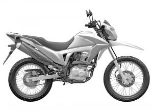 Патент мотарда на базе Honda CRF150F 
