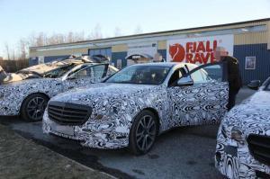 Шпионские снимки Mercedes-Benz E-Class 2016 года 