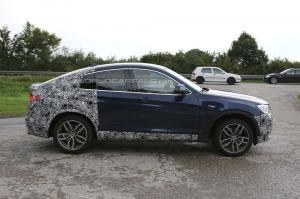 Шпионские снимки BMW X4 M40i 2016 года 