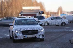 Шпионские снимки Mercedes-Benz E-Class 2016 года 