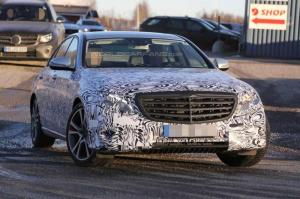 Шпионские снимки Mercedes-Benz E-Class 2016 года 