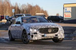 Шпионские снимки Mercedes-Benz E-Class 2016 года 