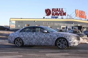 Шпионские снимки Mercedes-Benz E-Class 2016 года 