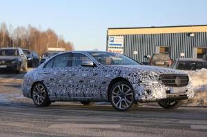 Шпионские снимки Mercedes-Benz E-Class 2016 года 
