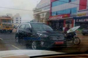 Шпионские снимки Hyundai Creta 2016 года 
